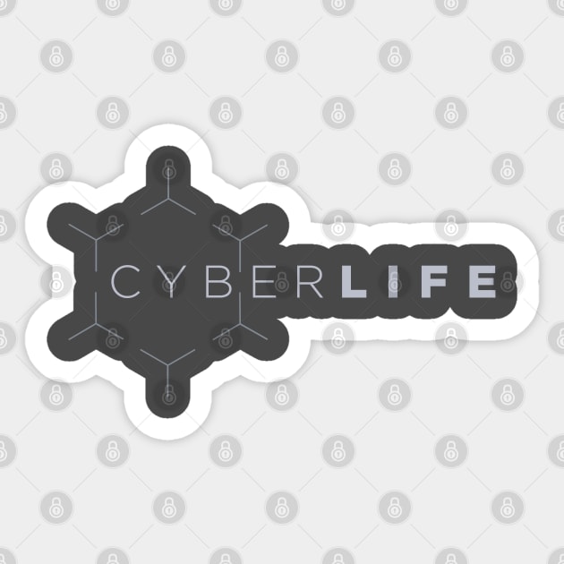 Cyberlife logo (No Background) Sticker by bansheeinspace